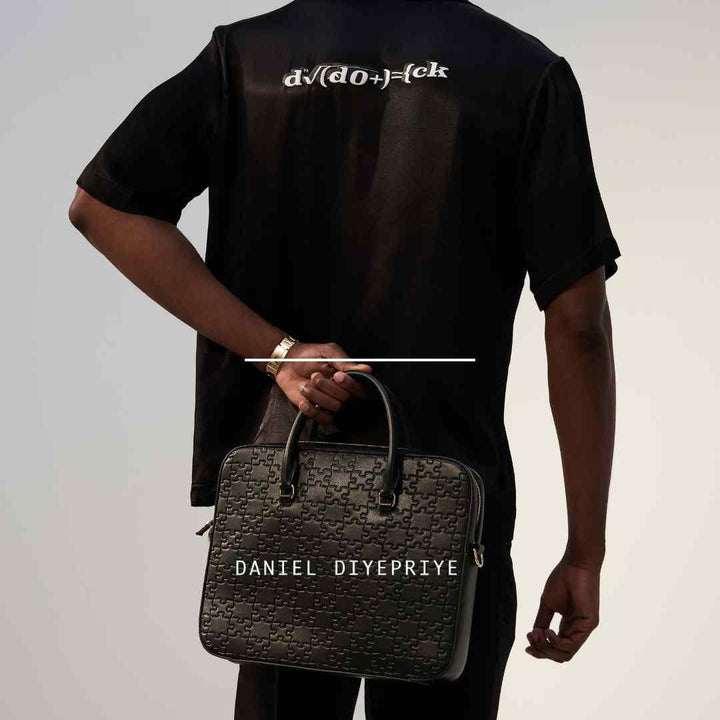 Okiki Laptop Bag - Daniel Diyepriye USA