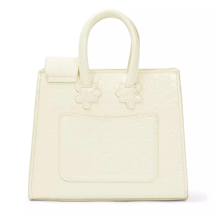 Ibukun Tiny Tote | Patent Leather - Coconut - Daniel Diyepriye USA