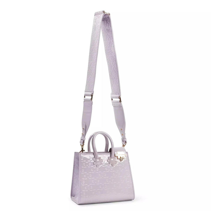 Ibukun Tiny Tote | Patent Leather - Grape - Daniel Diyepriye USA