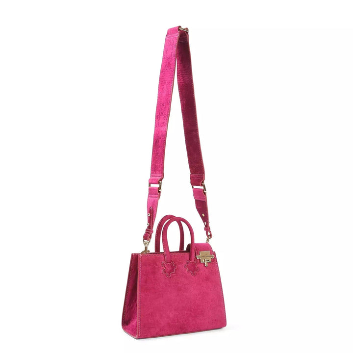 Ibukun Tiny Tote | Quilted Velvet - Pomegranate - Daniel Diyepriye USA