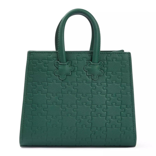 Ibukun Tiny Tote | Green Togo Leather - Daniel Diyepriye USA