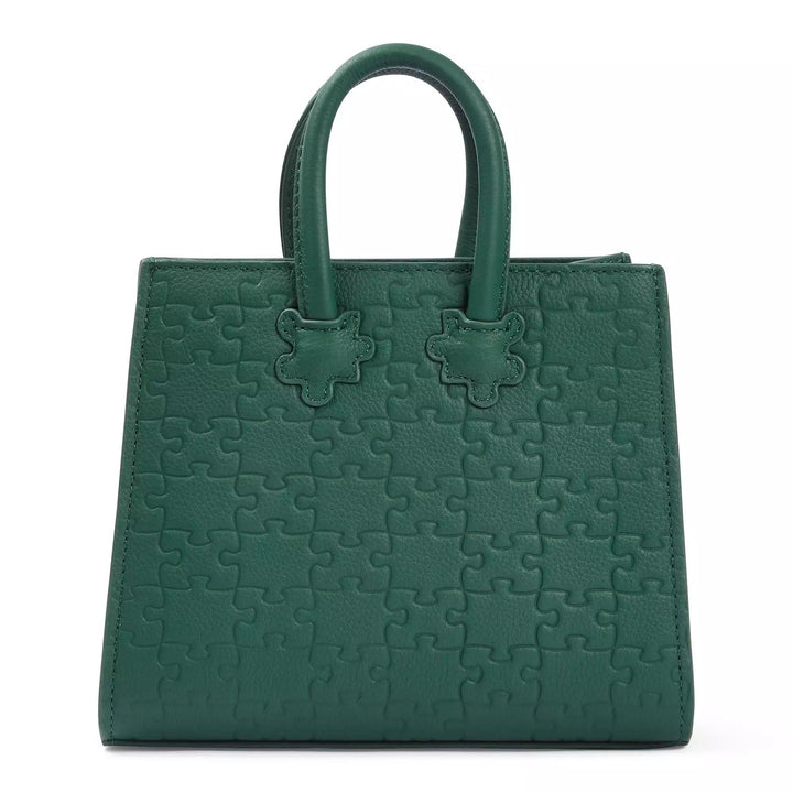 Ibukun Tiny Tote | Green Togo Leather - Daniel Diyepriye USA