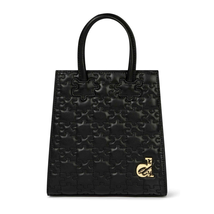 Temitope “D” Mini Tote | Black Velvet - Daniel Diyepriye USA